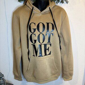 God Got Me Sweatshirt NWOT M